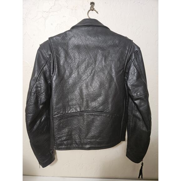 Unik Leather Motorcycle Jacket Size 36 - Picture 2 of 4